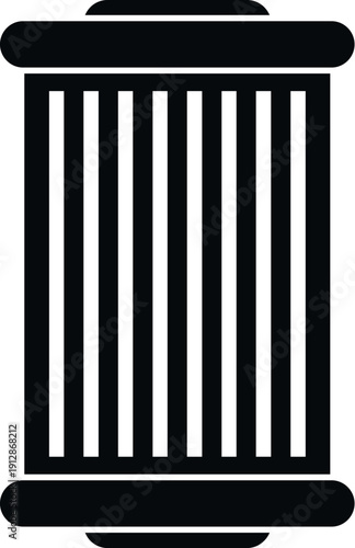 Car oil filter ensuring clean engine lubrication for automotive performance