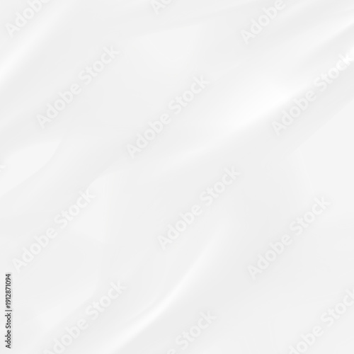 Smooth white fabric texture with soft silk folds