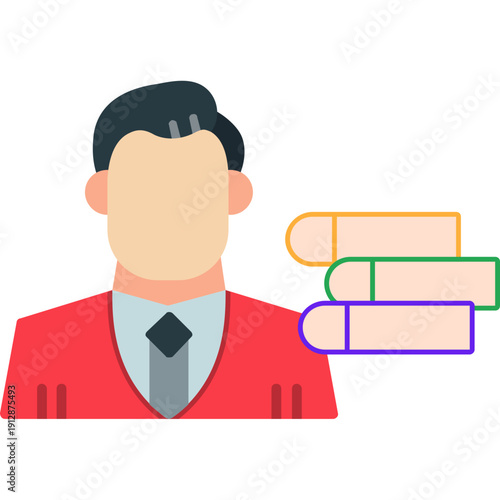 College Professor Icon