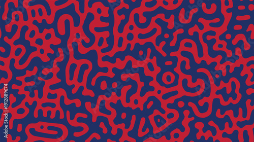 A flawless pattern vector background composed of tightly packed abstract organic droplet shapes.