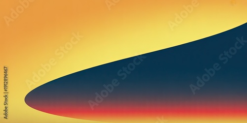 A vibrant abstract design with a gradient of colors and shapes