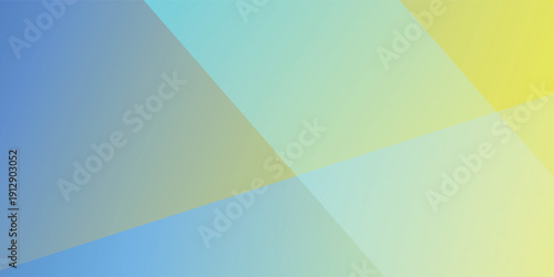 Modern yellow and blue abstract background. Color gradient. Web banner. Futuristic stripes design. Metal metal effect. Luxury. Premium.