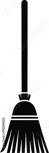 Mop broom cleaning or janitorial services. 