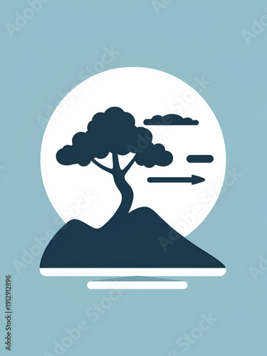 Left alignment Vector Icon Design Illustration
