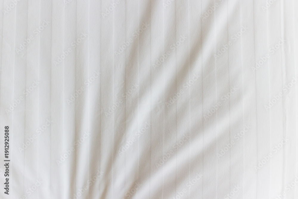 Obraz premium White fabric texture. Soft background.