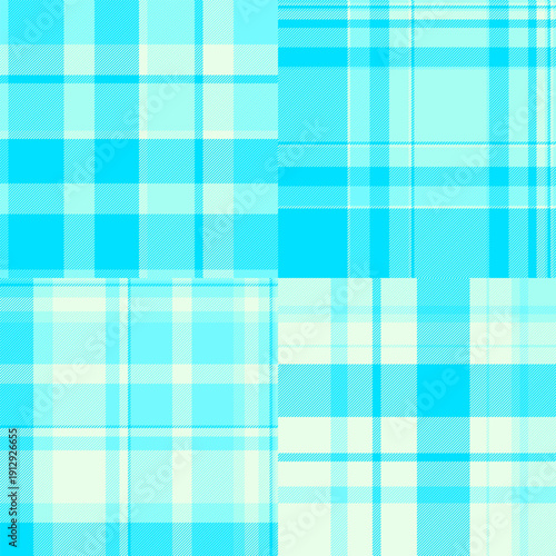 Elegant monochrome plaid suited minimalist branding. Restrained tartan lines balance modern logos, presentations, portfolios. Vector simplicity ensures clarity.