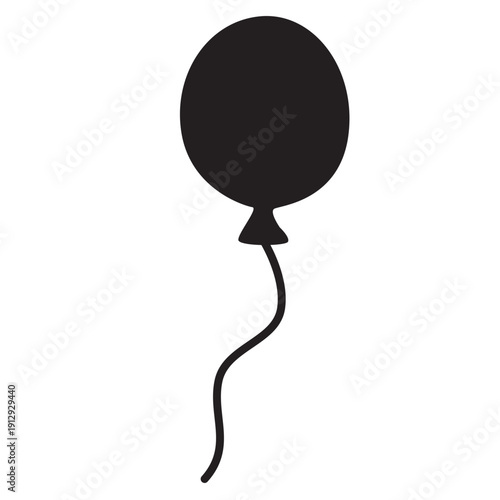 Balloon icon logo perfect for childhood, celebration, or light-hearted brands seeking joy, lift, and approachable simplicity.