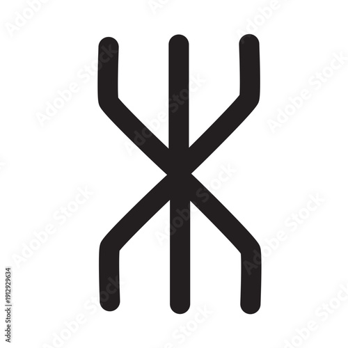 Stylized X logo great for tech, security, or innovation brands needing a bold, symmetrical, and scalable visual symbol.