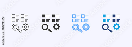 Improvement Icon Set Color Multiple Style Collection Element For Design