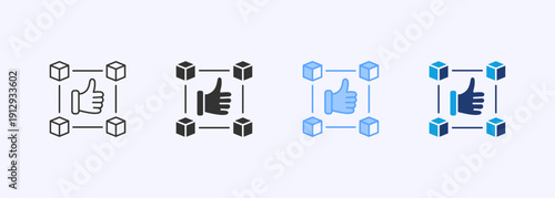 Reliability Icon Set Color Multiple Style Collection Element For Design