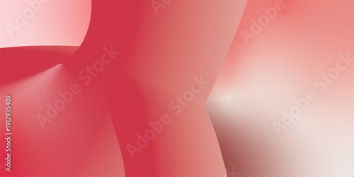 Indian Pink and Sienna abstract shape grainy gradient background with black noisy texture for wide banner poster and header design