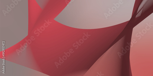 Indian Pink and Sienna abstract shape grainy gradient background with black noisy texture for wide banner poster and header design