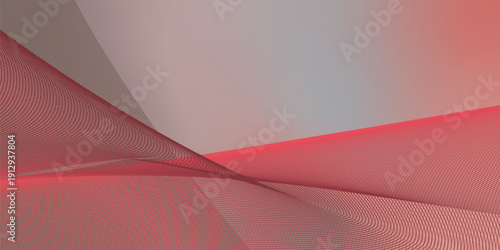 Indian Pink and Sienna abstract shape grainy gradient background with black noisy texture for wide banner poster and header design