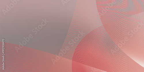 Indian Pink and Sienna abstract shape grainy gradient background with black noisy texture for wide banner poster and header design