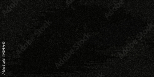 Black stucco background. External dark plaster. Natural stone cement background. Raw concrete texture, text place template. Stone black wall texture. Minimalist black grungy backdrop.