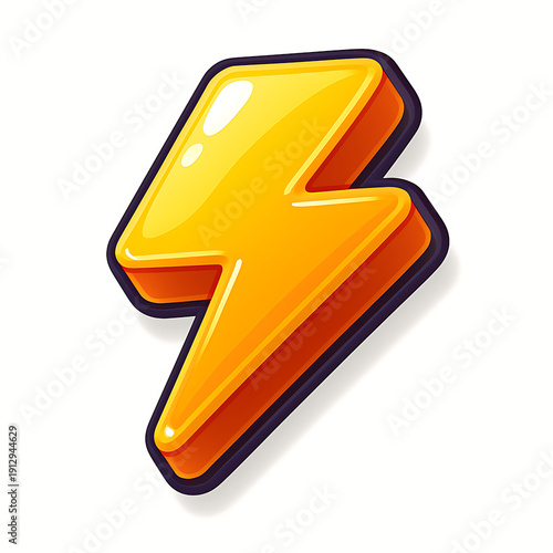 Lightning bolt icon.