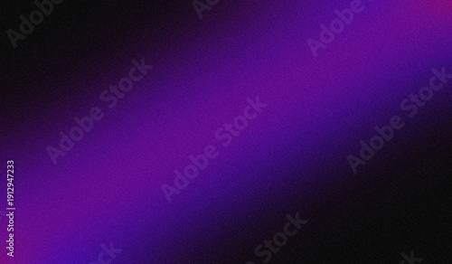 Vivid deep purple and black gradient background features a subtle, textured noise overlay for modern digital design applications