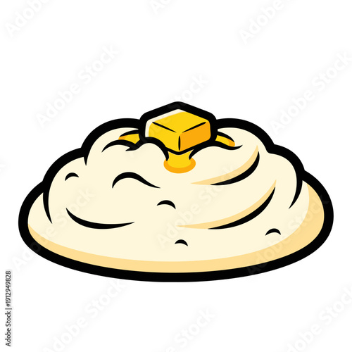 Creamy Mashed Potatoes with Melting Butter