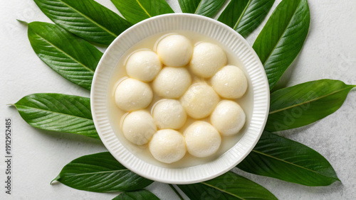  indian rasgulla dessert 