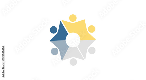 People Teamwork Unity Collaboration Concept.