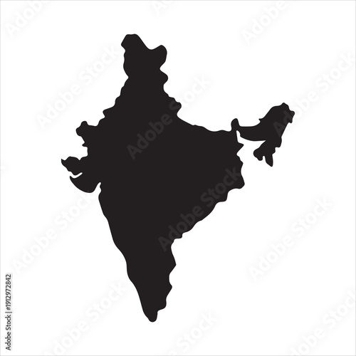 India Ink silhouette vector art Illustration