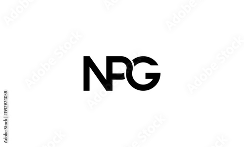 Fotografía NPG Initial letter logo or NPG monogram