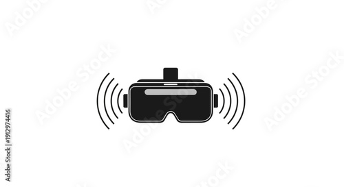 Virtual Reality Headset Device Technology.