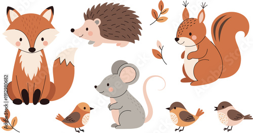 Mega Vector Graphic Asset Bundle, Collection of Medical Icons, Woodland Animals, UI Arrows, and Character Movement Sequences