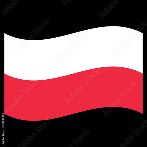 Free Download Poland national flag waving symbol of freedom peace identit - GFXLoad