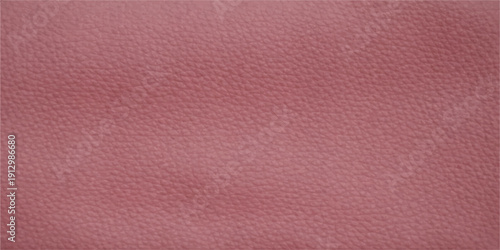 A textured pink and red leather material surface features a macro skin pattern with a rough textile structure, creating a dark art backdrop and colorful fabric wallpaper design