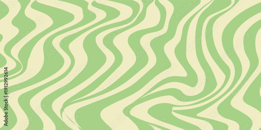 Fototapeta premium Trippy burst lines background. Psychedelic wavy stripes wallpaper. Linear sunburst swirl. Twisted and distorted curly texture. Vector