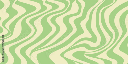 Trippy burst lines background. Psychedelic wavy stripes wallpaper. Linear sunburst swirl. Twisted and distorted curly texture. Vector