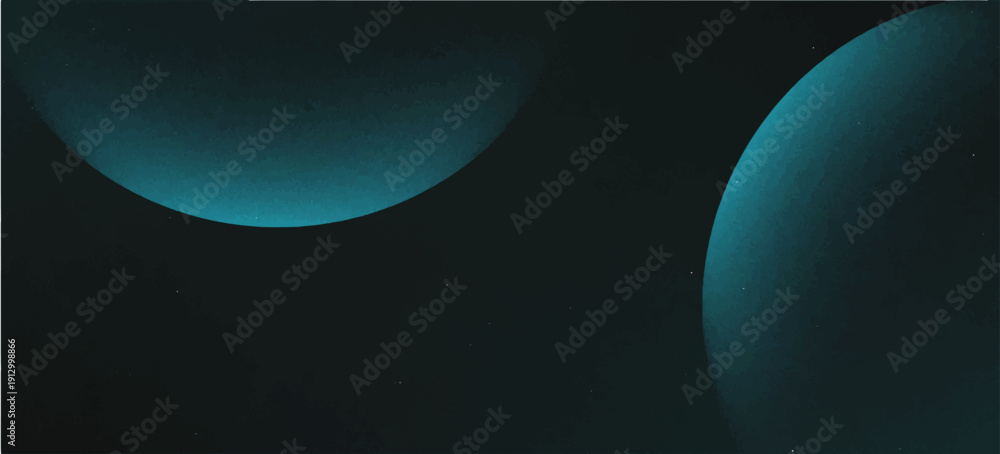 Obraz premium Gradient digital backgroundfrom dark teal to deep black.rough textured or grain effect .suitable as a design element for websites, presentations or as a general background.