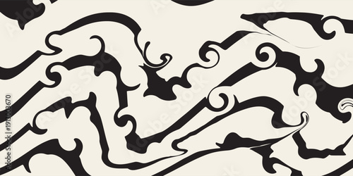 Vector pattern. Modern stylish texture.