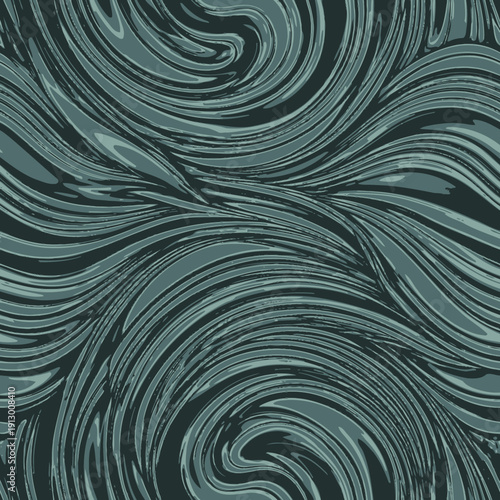 Gray swirling wave design pattern.