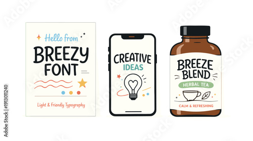 Minimalist Typeface Design. Custom fonts