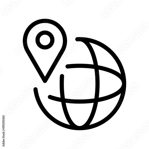 Precision Global Location Pin icon bundle for mapping, navigation, and worldwide tracking design