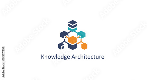 Knowledge Architecture Logo Design Concept.