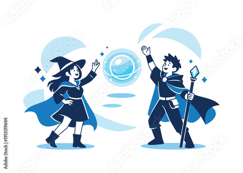   Powerful enchantment complete. Magical aura stabilizing into a calm glow, symbols fading as