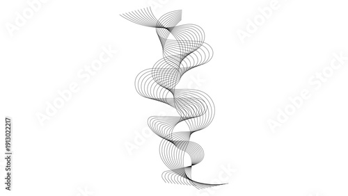 Abstract wave element for design. Set. Digital frequency track equalizer. Stylized line art background.   background lines wave abstract stripe design