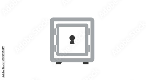 Secure Metal Safe Box Container.