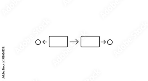 Simple Flowchart Diagram Process Steps.