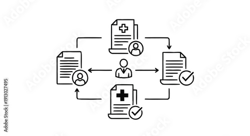 Medical Records Management and Patient Data Flow.