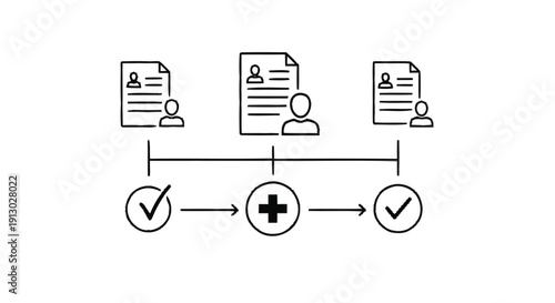 Workflow Process with Document Review and Approval Steps.