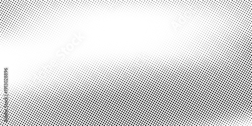 Basic halftone dots effect in black and white color. Halftone effect. Dot halftone. Black white halftone.Background with monochrome dotted texture. Polka dot pattern template. circle dot