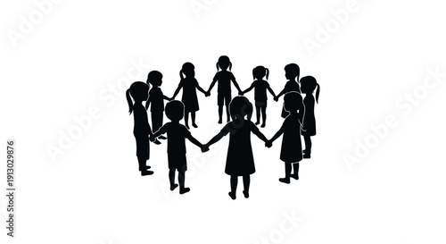 Group of People Holding Hands Together.