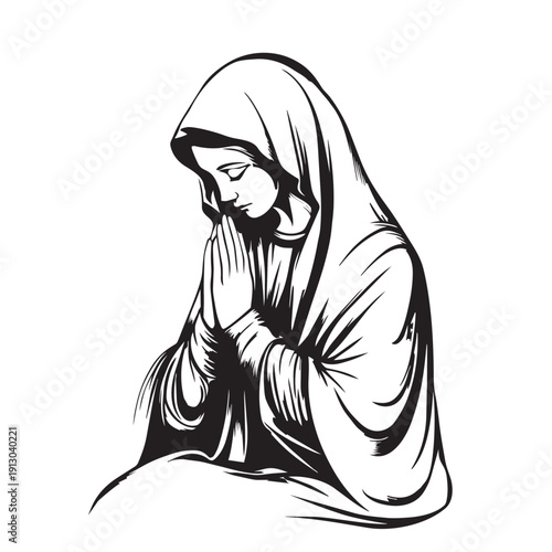 vector illustration of a woman