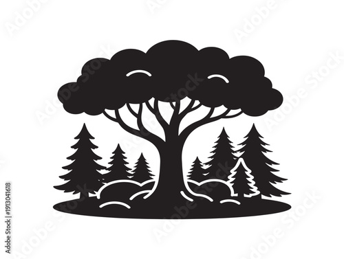 Stunning nature forest clipart collection for gorgeous woodland themes