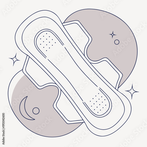 Symmetrical Feminine Hygiene Product, Clean Design