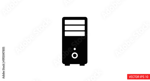 Computer Tower Hardware Device.